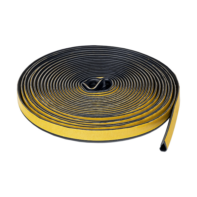 Climaloc AllPurpose SelfAdhesive Silicone Rubber Gasket .25in x