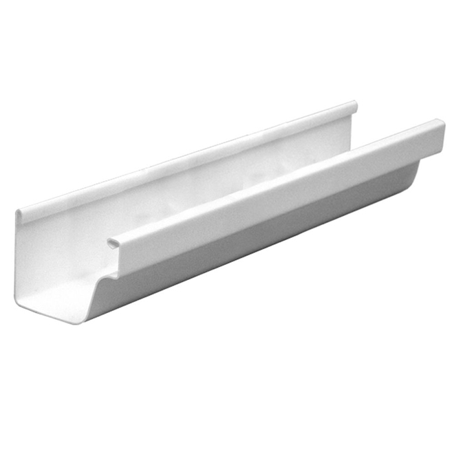 EURAMAX Traditional Vinyl Gutter 10' M0573 RONA