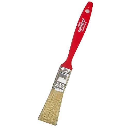 Simms Utility Grade Redbird Paint Brush Natural Bristles Plastic Handle 5/8in W 210015MM