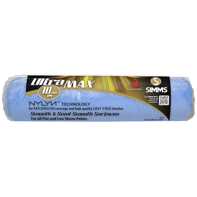 SIMMS Ultra Max 1Pack 9.5in x 3/8in Standard Knit Plastic Paint