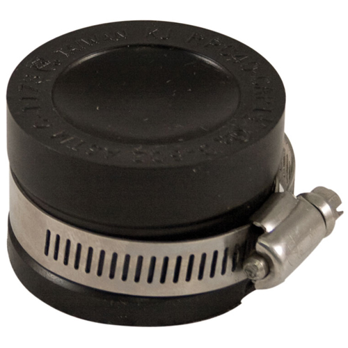 AquaDynamic PVC Flexible Pipe Caps with 300 Series Stainless Steel