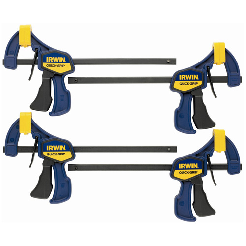 Irwin QuickGrip Mini Clamps Set of 4 6" Resin 1964758 RONA