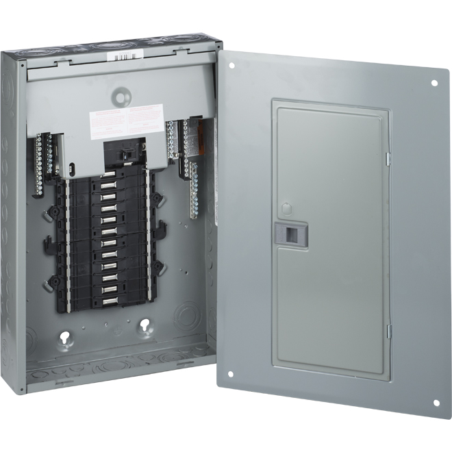 SQUARE D Panneau électrique à disjoncteur principal, 100A/24, 240 V