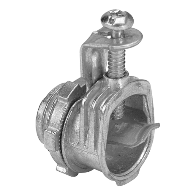 IBERVILLE Sheathed Cable Connector 1 Screw 3/8in 5/Pack 70V2RP