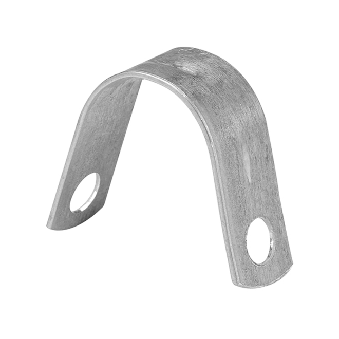 IBERVILLE Cable Straps Aluminum 2Hole 1/2" x 1/2" 25/Pk 1CRP