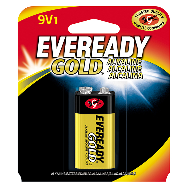 EVEREADY GOLD 9V battery A522BP RONA