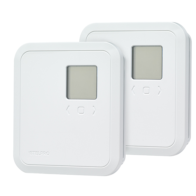 STELPRO NonProgrammable Thermostat Eco Mode 2500 W 2/Pack ST252NPB2 RONA
