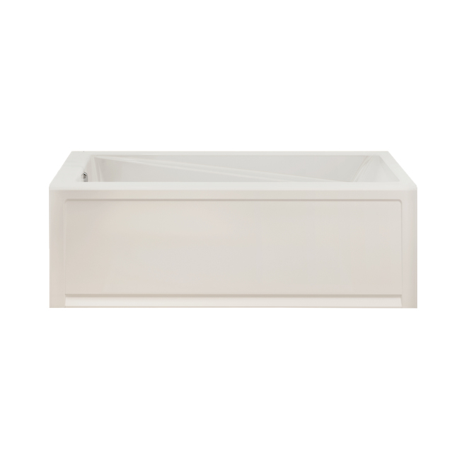 MAAX New Town Bathtub Micro Jets Acrylic White 60in x 32in
