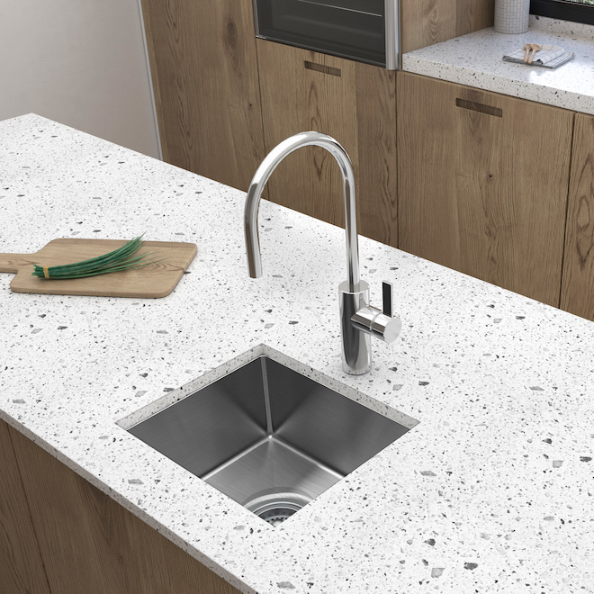 ARTIKA FOR LIVING Artika Plaza Bar Sink Stainless Steel 15.1in x 15.1in x 6.5in SS1515R20