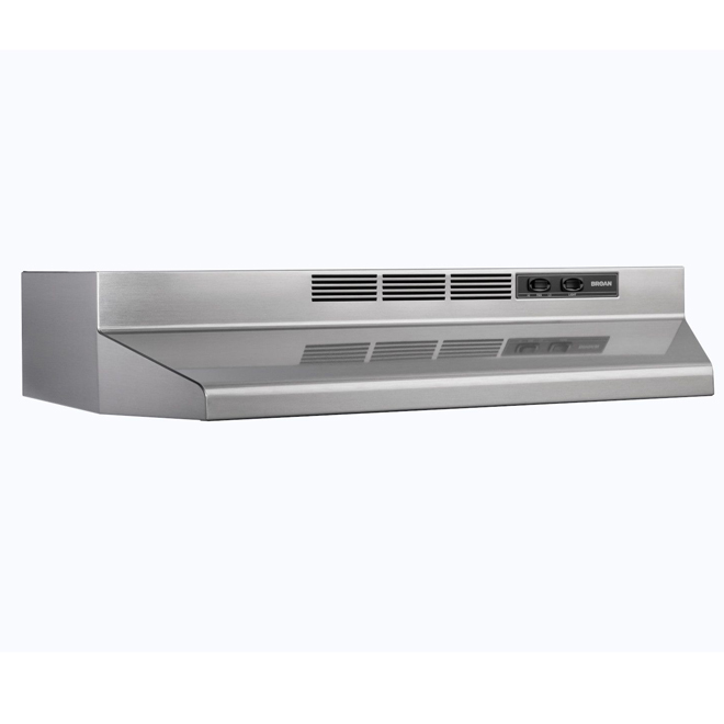 Broan BU2 30In 2Speed 210 PCM Stainless Steel Range Hood