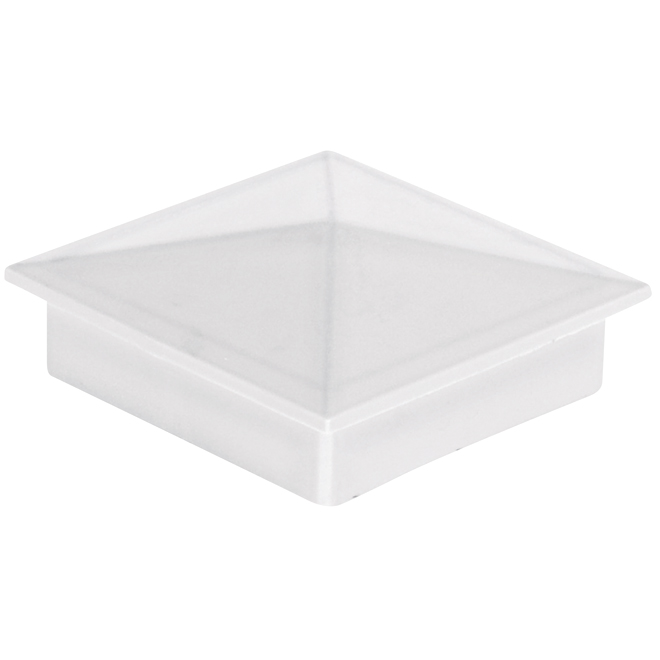 KoolRay Post Cap 3/4in x 4in x 4in White C000404 RONA