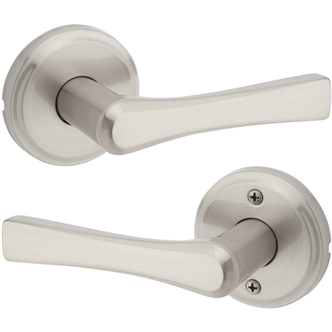 Weiser Katella Passage Lever Reversible Zinc Satin Nickel 9GLA1010132