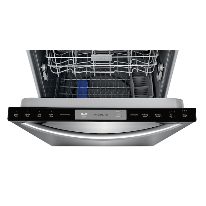 Frigidaire BuiltIn Tall Tub Dishwasher 24 in Stainless Steel 54