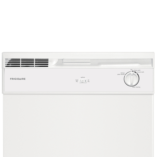 Frigidaire BuiltIn Dishwasher 24in White FBD2400KW RONA