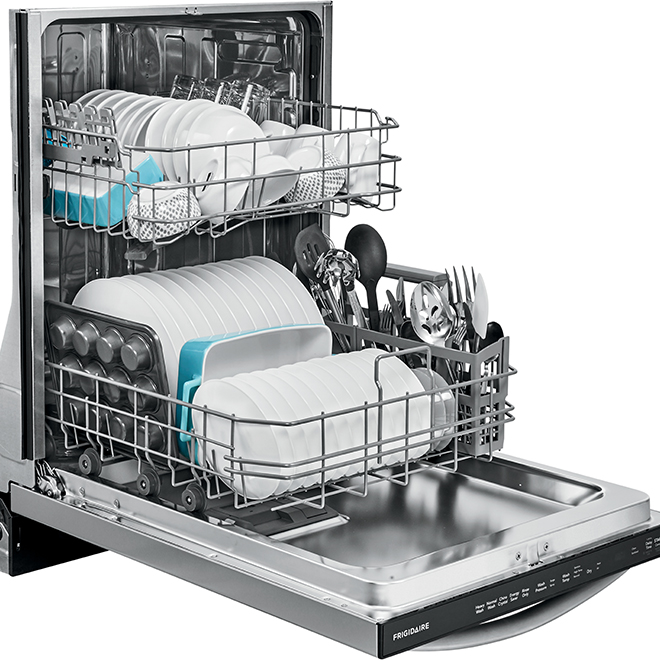 Lavevaisselle antitrace encastrable Frigidaire(MD), 24", inox