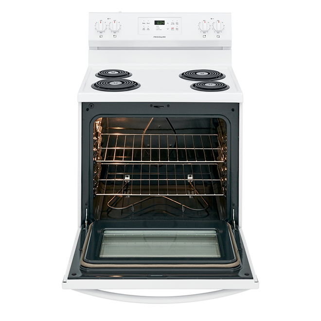 Frigidaire Electric SelfCleaning Range 30in 4 Burners 5.3cu ft