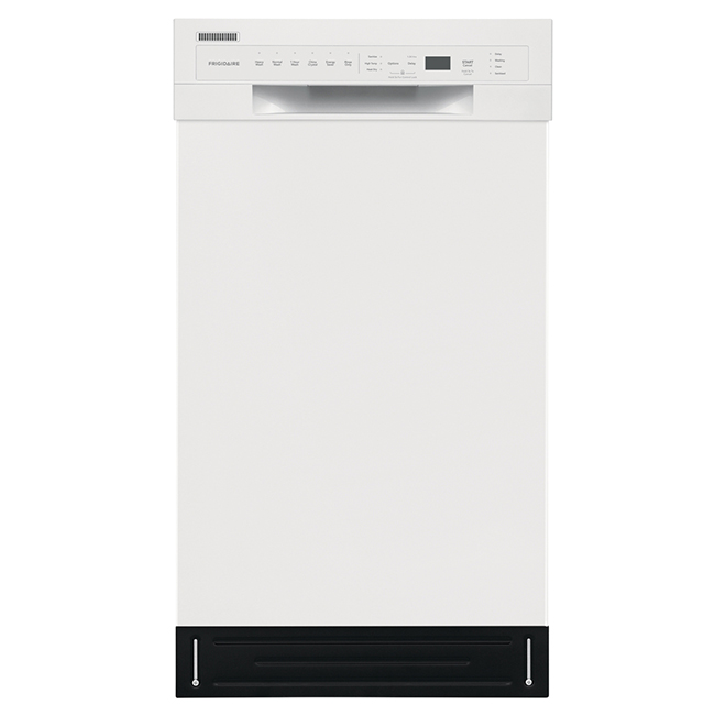 Frigidaire BuiltIn Dishwasher 8 Place Settings 18in White