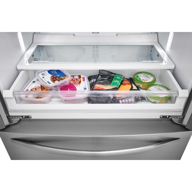 Frigidaire 26.8cu ft Standard Depth French Door Refrigerator Ice Maker