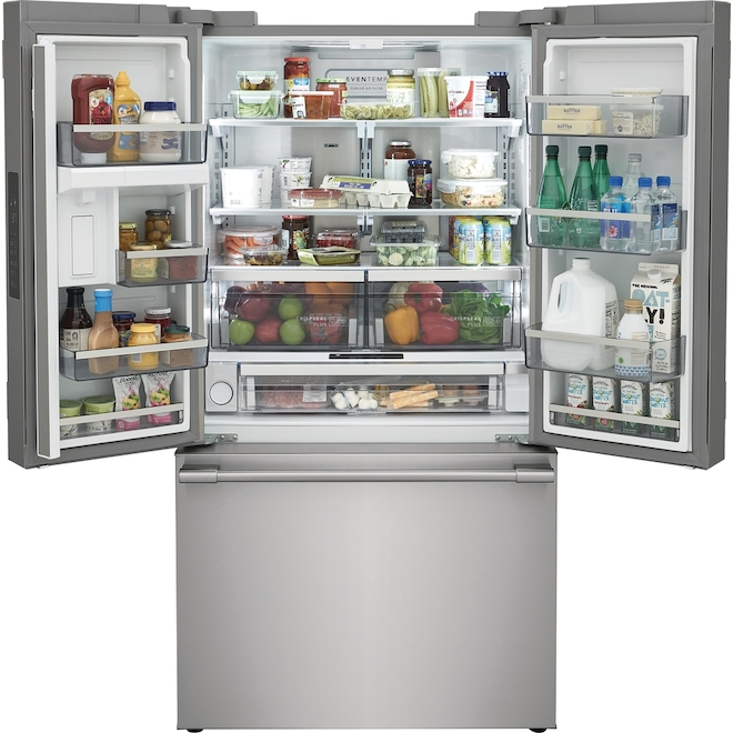 Frigidaire Pro 23.3cu ft 3Doors French Door Refrigerator Smudge