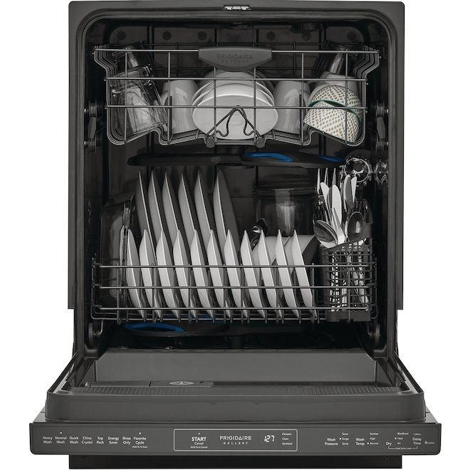 Frigidaire Gallery 24in Builtin Dishwasher Black Stainless Steel