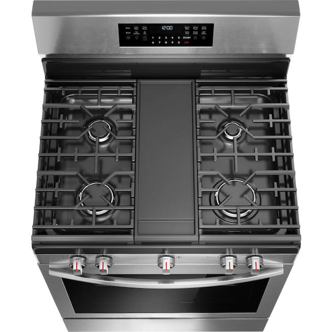 Frigidaire Gallery 30in 5Burner 5.1ft³ SelfCleaning Oven