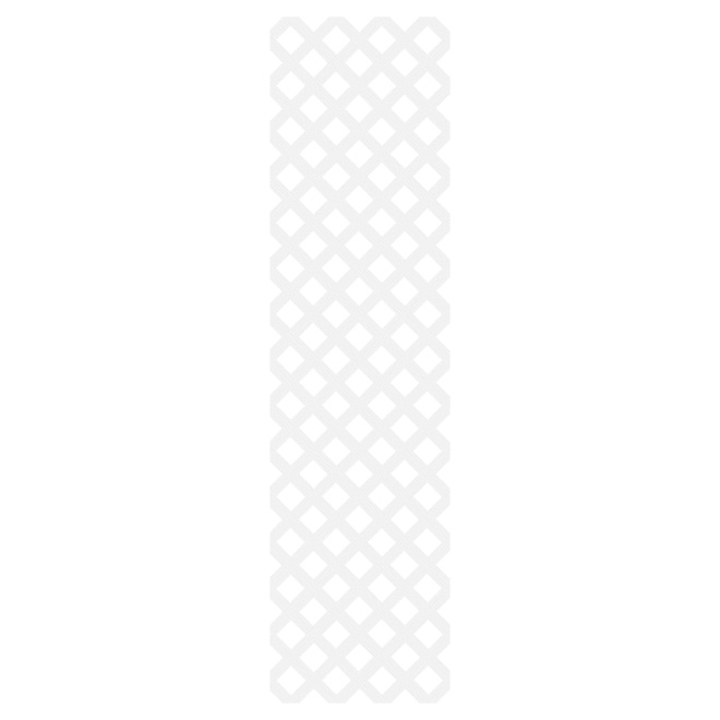 "Classic" PVC Lattice Panel 2' x 8' White 73004010 RONA