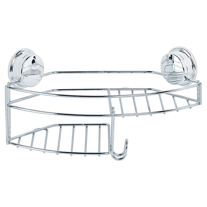 Twist N Lock Plus Panier De Douche Chrome 13814 Rona