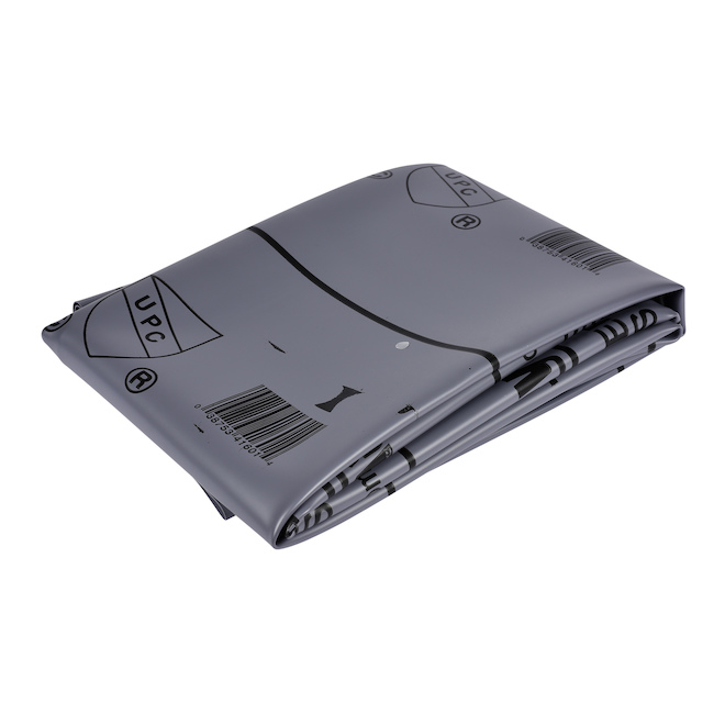 OATEY Shower Pan Liner Kit 5' x 6' Grey 41620 RONA