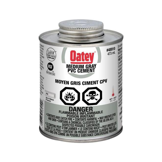 Oatey Cement for PVC Pipes 473 ml 31507 RONA