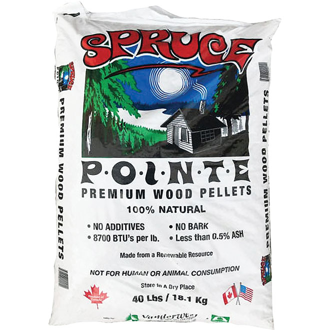 Skana 40Lb Natural CarbonNeutral Softwood Pellets PELLETS40 RONA