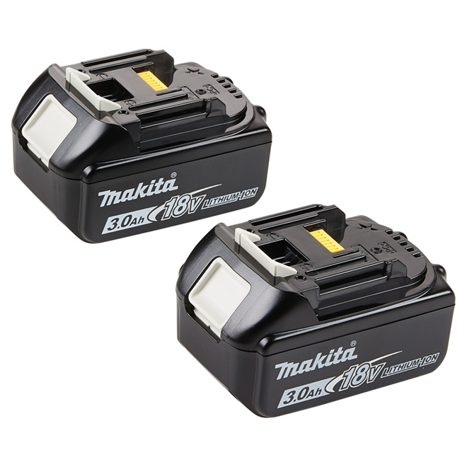 Makita Pack Of 2 18 V Batteries 194230 4 Rona