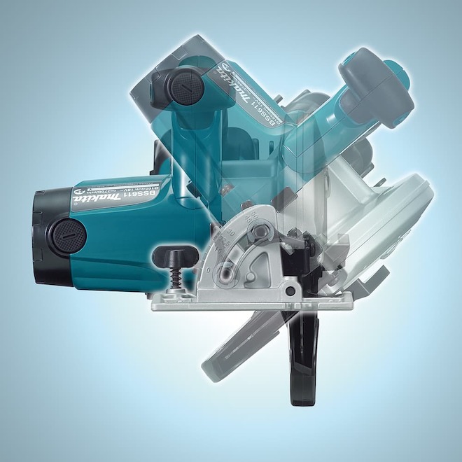 Makita Scie Circulaire Sans Fil 6 1 2 Po Dss611z Rona