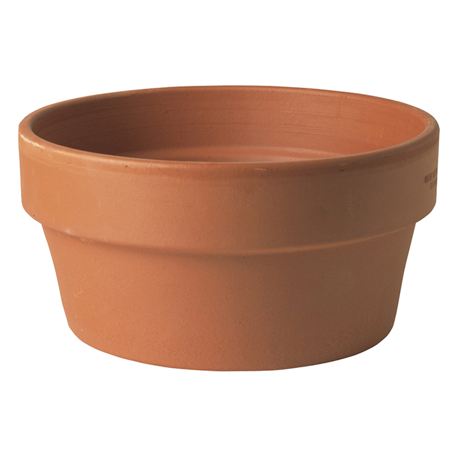 Bulb Terra Cotta Planter Pot 8" Natural 16210IE RONA