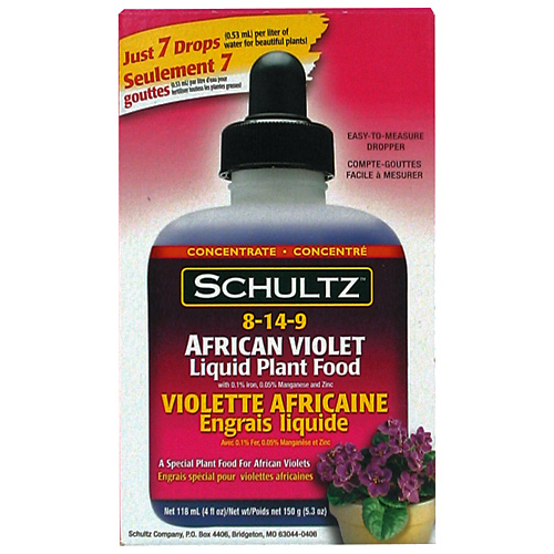 SCHULTZ Fertilizer African Violet Plant Food 8149 1800140 RONA
