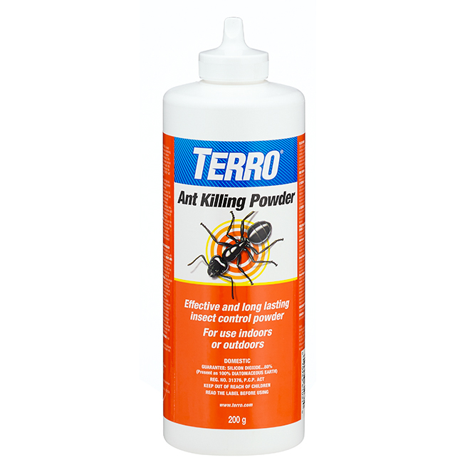 TERRO Ant Killing Powder Diatomaceous Earth 200 g T610CAN RONA