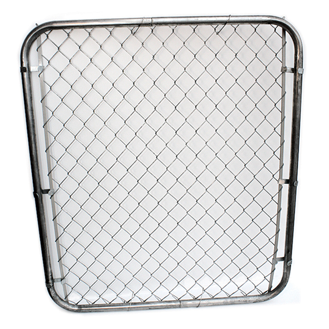 2" Mesh Gate 4' Galvanized Steel N00400 RONA