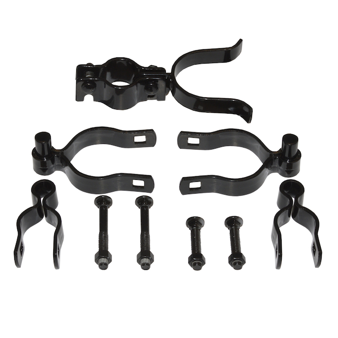 Master Halco 17/8in Galvanized Steel Single Swing Gate Hardware Kit