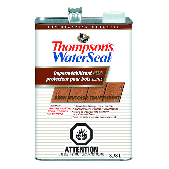 THOMPSON'S WATERSEAL Imperméabilisant et protecteur de bois teinté