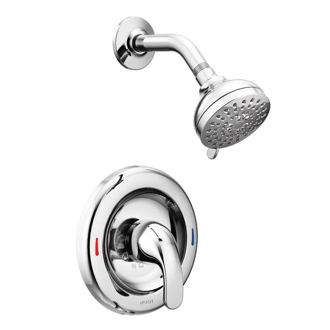 de douche Moen Adler chrome 1 poignée 82604 RONA