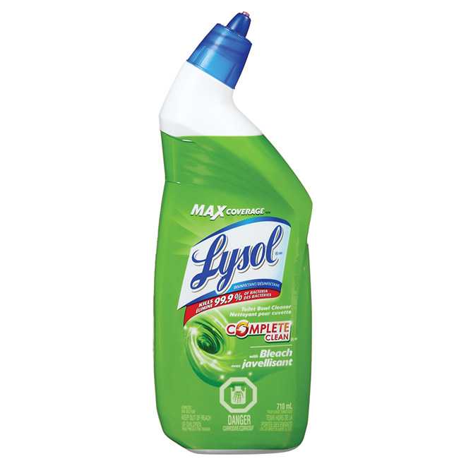 LYSOL Toilet Bowl Cleaner with Bleach 710 mL 158680 RONA