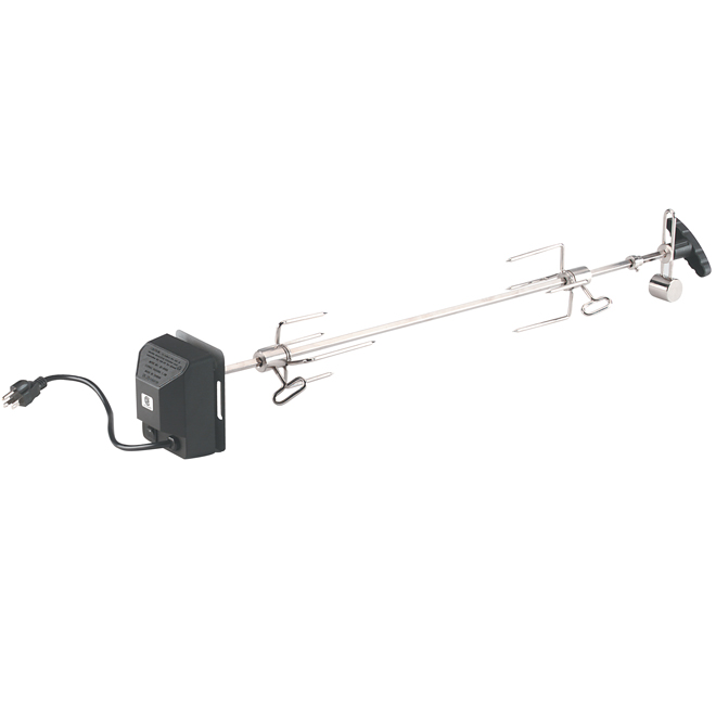 GRILLPRO "Genius" Deluxe Barbecue Rotisserie Adjustable 60090 RONA