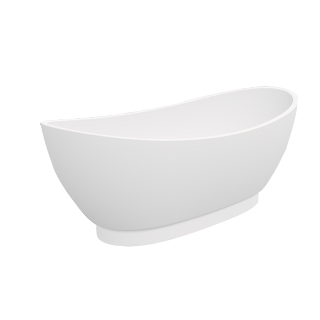 UBERHAUS Freestanding Bathtub Oval White RONA