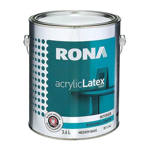 RONA Paint Interior Acrylic Latex 3.6L Velvet Finish RONA
