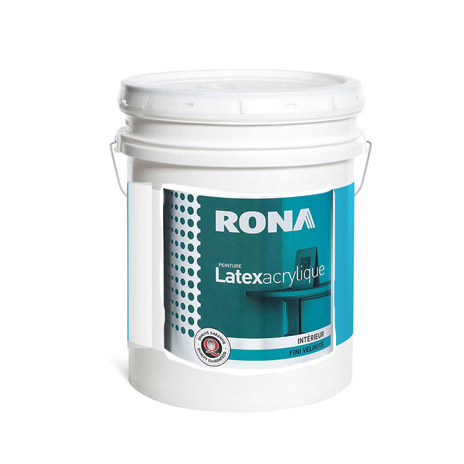 RONA Interior Acrylic Paint Velvet Finish Medium Base R11142 RONA
