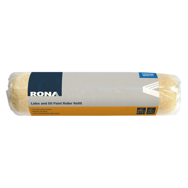 RONA Paint Roller Refill 240 mm x 13 mm Polyester/Nylon 356600