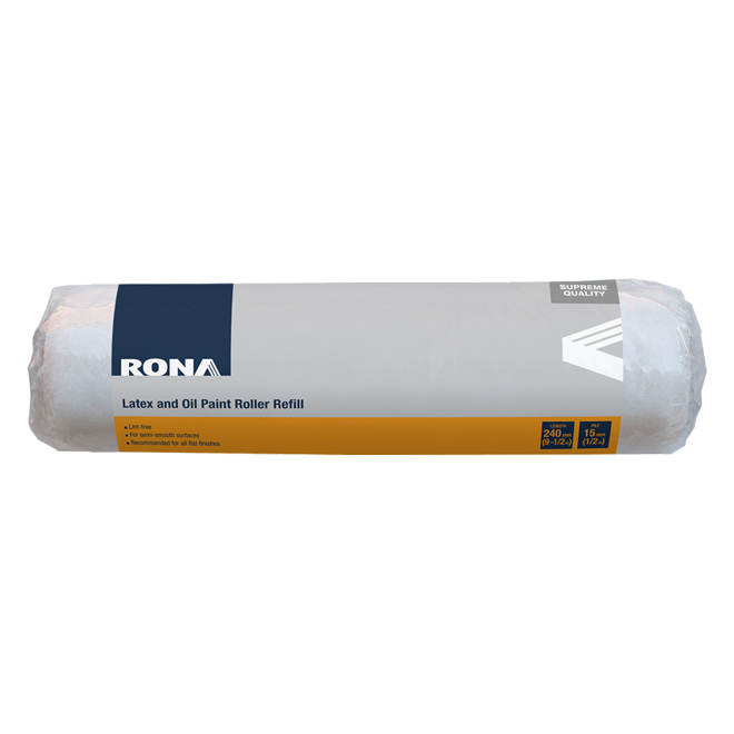 RONA Paint Roller Refill 240 mm x 15 mm Acrylic 3562215MM RONA