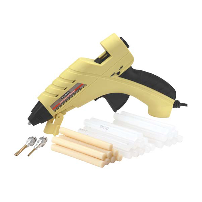 Stanley Professional 80watt Plastic Glue Gun Dual Temp Portable