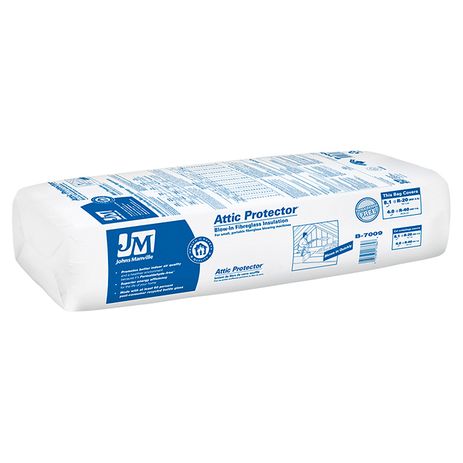 Johns Manville Climate Pro Fibreglass BlowInWool 45.4 sq.ft