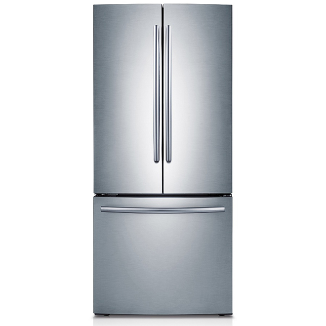 Réfrigérateur à portes françaises Samsung, 30", 21,6 pi³ inox