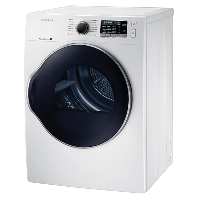SAMSUNG 24" Compact Electric Dryer 4.0 cu. ft. DV22K6800EW RONA